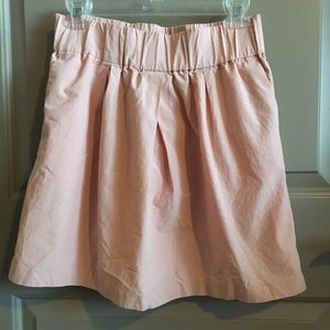 Lands End Canvas Blush Skirt